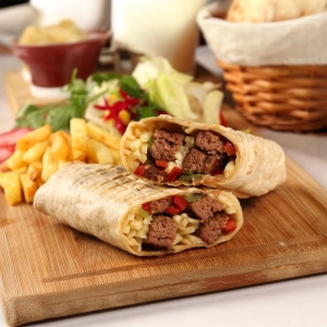 Cheddar Etli Wrap